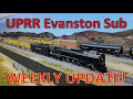 WEEKLY UPDATE Streets, Crossings and Backdrops on the UPRR Evanston Sub HO Scale Model Railroad