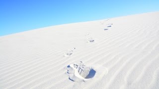 アメリカ大陸の隠れた絶景、ホワイトサンズが美しすぎる。【アメリカ横断ロードムービー】