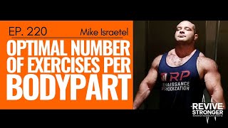 220: Mike Israetel - Optimal number of exercises per bodypart