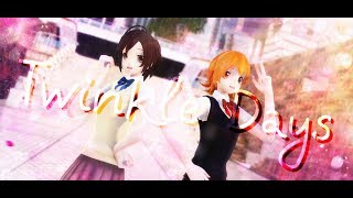 【MMD REBORN】Twinkle Days【Haru\u0026Kyoko】