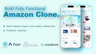 Build a Full-Featured Amazon Clone with React Native Expo, Redux Toolkit, Supabase | Full Tutorial