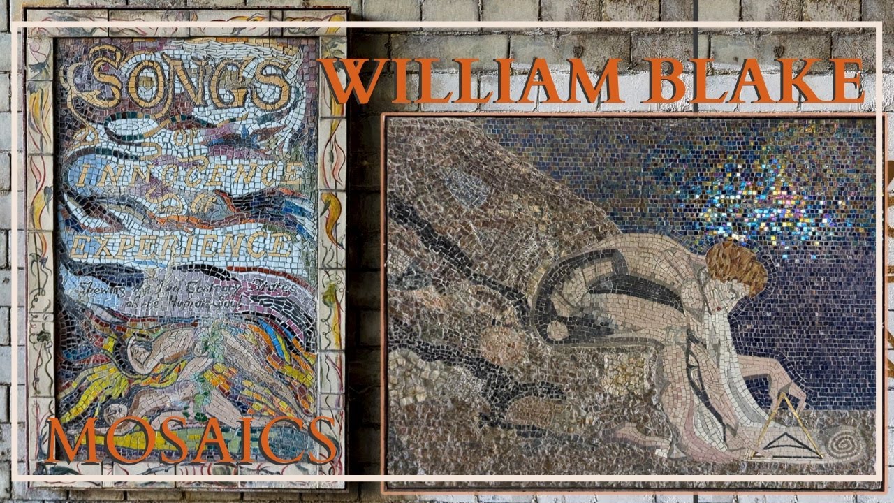 William Blake Mosaics In London - 4K - YouTube