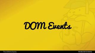 An Introduction to DOM Events with JavaScript
