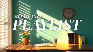 [Playlist] ❌ No Ads 📚 Instrumental Jazz Playlist for Studying 🎵 Work Music, Focus Music🎶