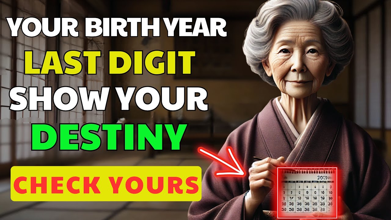 What The Last Digit Of Your Birth Year Means You Ll Be Shocked