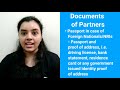 documents required for llp registration i documents of partners i documents of llp