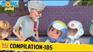 Vir: The Robot Boy தமிழில் | Compilation - 185 | Tamil Cartoon Stories | WowKidz தமிழ் | #spot