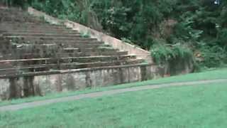 Pacolet's old Amphitheater and weather rock.