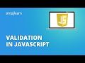 Validation In JavaScript | Form Validation In JavaScript Using Regular Expression | SimpliCode