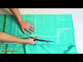 a लाईन कुर्ती कटिंग अगदी साधी सोपी पद्धत simple kurti cutting in marathi