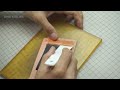 2 leather craft tips and tricks how to make leather wallet card slots type 1