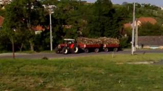 Zetor 16245 vs 2x BSS9T and wood