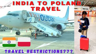 India To Poland Journey 🇵🇱 | Travel restrictions ???😷| Mandatory Travel Documents ???✈️