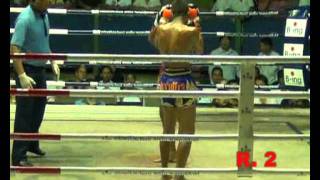 Muay Thai 1 SEP. 2011 Kaimukkaw Chuwattana vs Seksan O.Kwanmuang