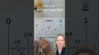 How to Read a Ruler for Card Making and Scrapbooking