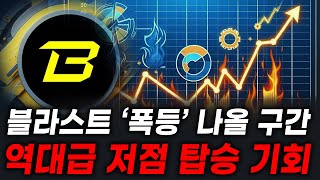 블라스트 털리고 싶다면 말리지 않습니다. 알트코인 싹 다 폭발하는 대불장 '이때'입니다