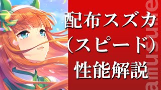 【ウマ娘】SSR配布スズカ（スピード）はガチャSR並。無課金・微課金なら優先して強化を【初心者攻略】