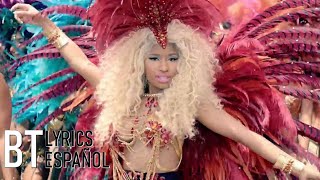 Nicki Minaj - Pound The Alarm (Lyrics + Español) Video Official