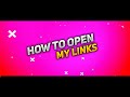 How to open my links easy tutorial tmearn links  by TechTrendCreation