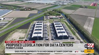 Proposed legislation would better regulate data centers