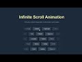 Top 1/100 Frontend design  with source code  Infinite Scroll Animation