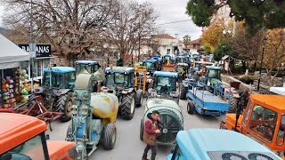 Κινητοποίηση με τρακτέρ στην Αγιά Λάρισας