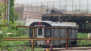 IRT Lenox Ave Line: (2) and (3) Trains End/Begin @ Harlem-148th St from Lenox Av Portal (R62, R142)