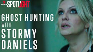 Ghost hunting with Stormy Daniels in a haunted brothel | 7NEWS Spotlight