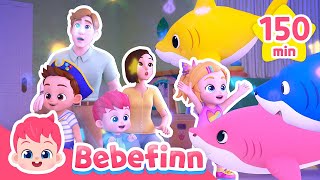 Bebefinn Sing Along All Episodes! | Baby Shark And More | Nursery Rhymes & Kids Songs Compilation