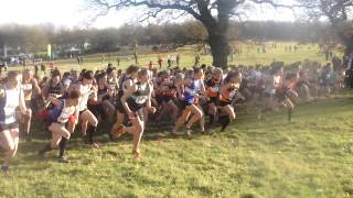 Chiltern League XC Race 3 Campbell Park MK - 7th December 2013