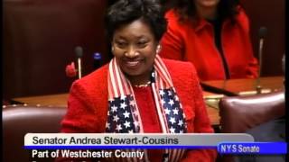 Senator Andrea Stewart-Cousins session comments - 1/9/13