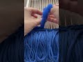 個性派ウィービングタペストリーが完成しました アップサイクル 作業音 upcycled weaving wallhanging fiberart