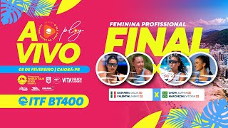 FINAL: NINNY VALENTINI/ GIULIA GASPARRI X VITÓRIA MARCHEZINI/ SOPHIA CHOW - BT400 CAIOBÁ (PR)