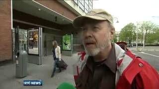 American Tourist pronouncing Irish counties on RTE News
