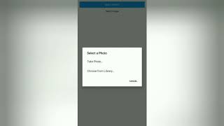 React Native Image Picker Sample Video