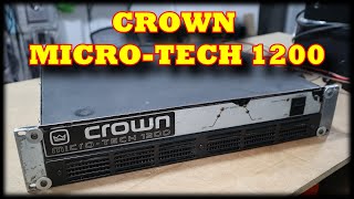 CROWN MICRO TECH 1200 cuanta potencia tiene ???// es un buen equipo en pleno 2024?🙄🔊🔊