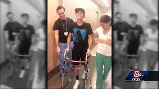 Teen continues amazing recovery after devastating car crash