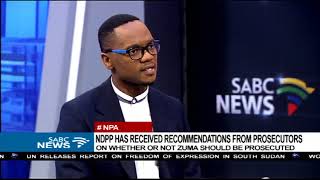 NPA prosecutors make submission on Zuma Charges - Aldrin Sampear explains