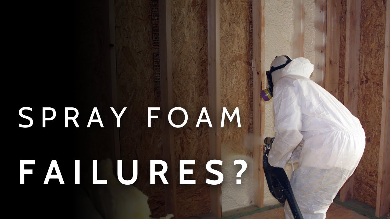 Why Your Spray Foam Is Cracking - YouTube