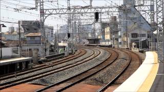 京阪電車　滝井～土居駅　短い駅間距離　パート２