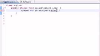 Java Programming Tutorial - 25 - Math Class Methods.flv