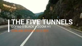 Can-Am Spyder RS S  - The Five Tunnels  - GoPro, Sound and Speed - How to ride!!!