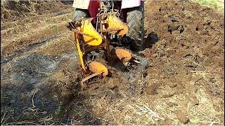 BUDHALE AGRO ® - SARJA DLX 50HP Mech Plough Demo Korle