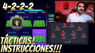 FIFA 21 |  FORMACIÓN 4-2-2-2!!! TÁCTICAS E INSTRUCCIONES!! QUE CHULADA DE FORMACIÓN!!!