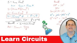 EE Circuit Analysis - Complex Power (Real & Reactive Power)