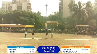 Dongrikar Shatabdi Chashak 2020 Yari Gully Vs Telegu Sports Club