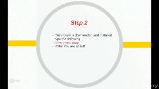 Ionic tutorial part-2 - Install node.js to setup ionic 2