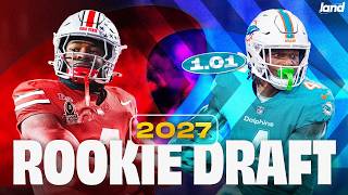 FIRST 2027 Dynasty Rookie Mock Draft (Way Too Early)