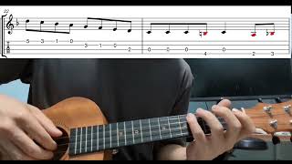 It's Beginning To Look A Lot Like Christmas - Easy Beginner Ukulele Tabs With Playthrough Tutorial