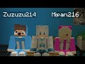 mipan u0026 zuzuzu buat ruangan rahasia yang sangat kecil di dalam block minecraft bikin mall